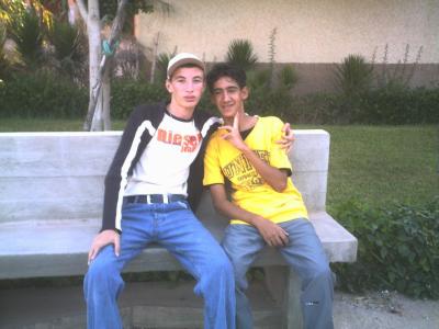 c'est moi et mon ami yassin